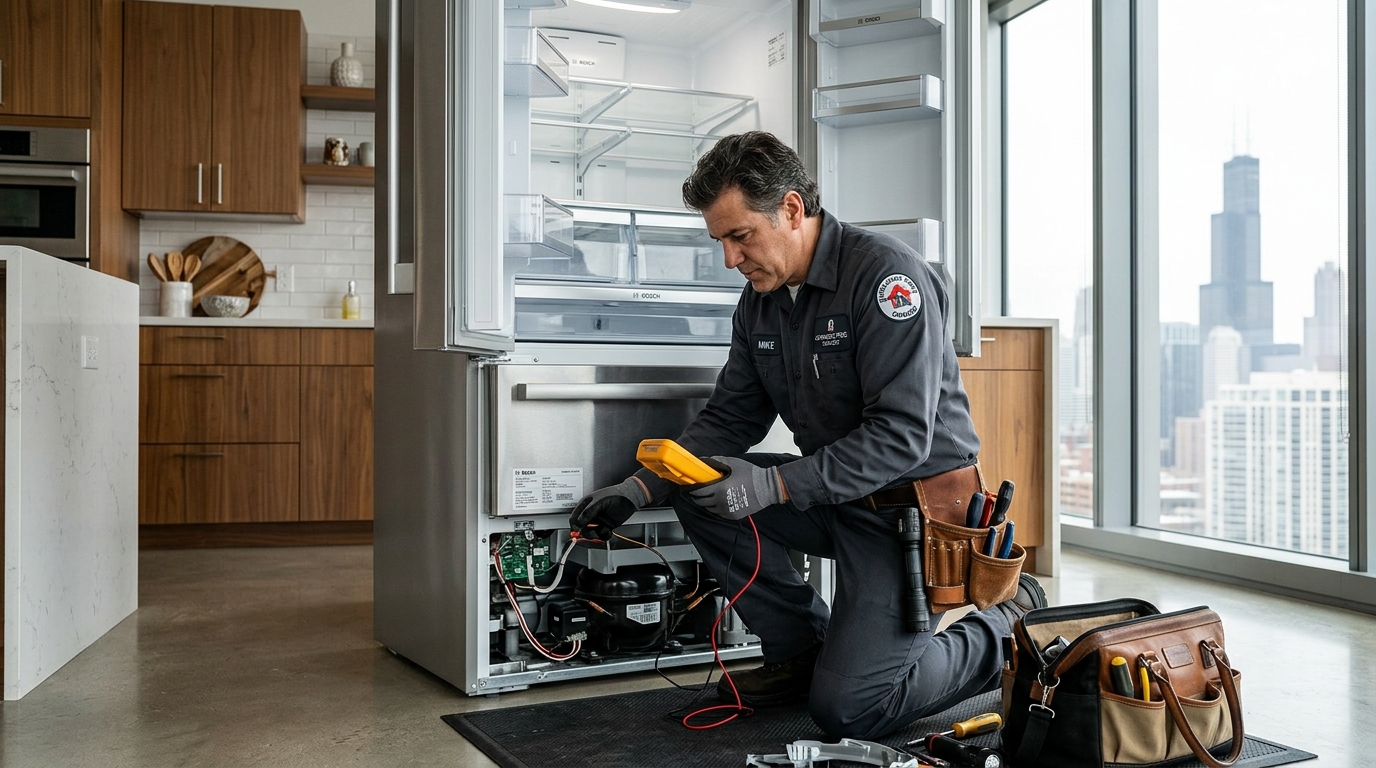 Master Appliance Repair Technician in Chicago Kitchen
